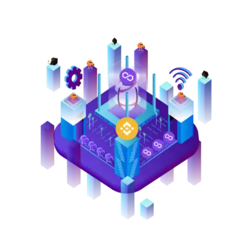 MULTI-CHAIN YIELD OPTIMIZERRETRO FARMS are crafted to be a growing multi-chain  yield optimization platform. Running on Binance Smart Chain &amp; Polygon  Network, the low fees and high speed transactions enable users to  participate even with small investment amounts, opening the door to increase your capital every day.